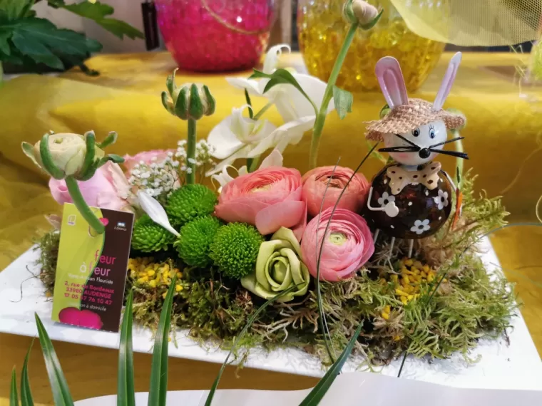 compositions de pâques à Andernos , Audenge, Fleur à Fleur