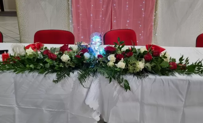 centre de table des Mariés