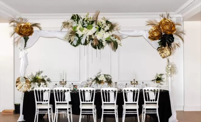 arche floral mariage 