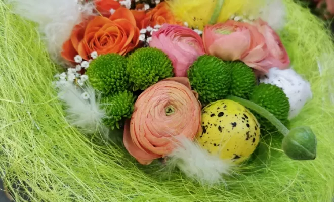 bouquet de pâques 