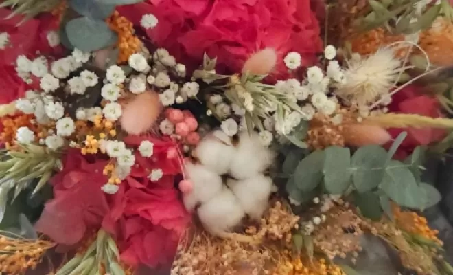 bouquet fleurs séchées 