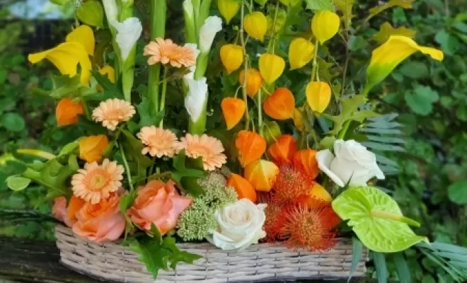 Compositions de Deuil sur Audenge , Audenge, Fleur à Fleur