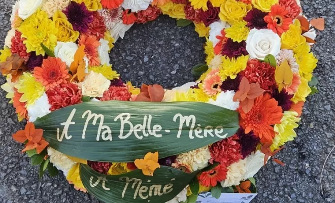 Compositions de Deuil sur Audenge , Audenge, Fleur à Fleur